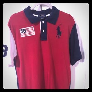 Independence Day Ralph Lauren polo shirt